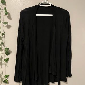 Black cardigan
